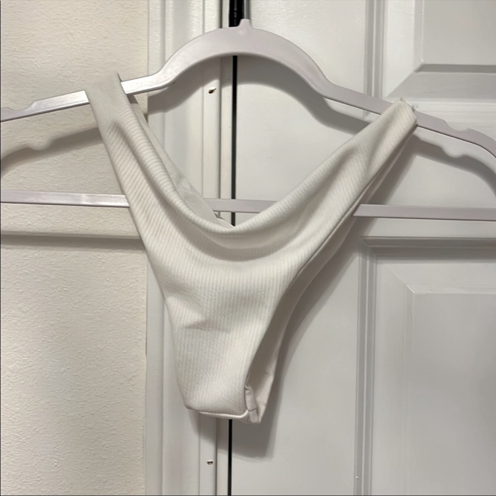 White Bikini bottoms